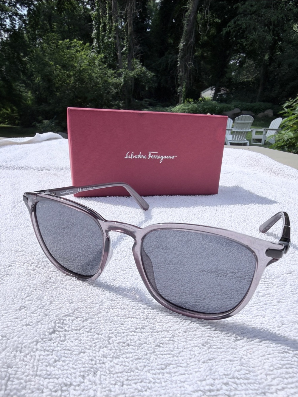Salvatore Ferragamo SF881S Sunglasses (Smoke)